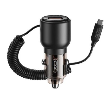 Caricabatterie universale XO - Caricabatterie per laptop - Potenza 110 W - Porte USB C/USB A - Include cavo di tipo C - Colore nero