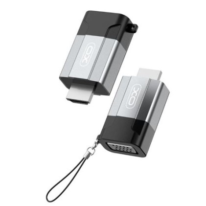 Adattatore XO HDMI - Supporta fino a 1080P - Alluminio - Nero