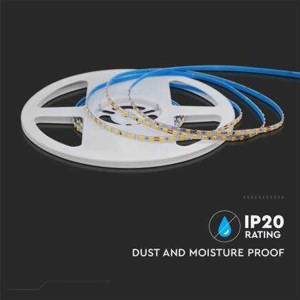 V-TAC Strip LED SMD2835 10W/m 5m 128 LED/m 24V 6400K IP20 4mm