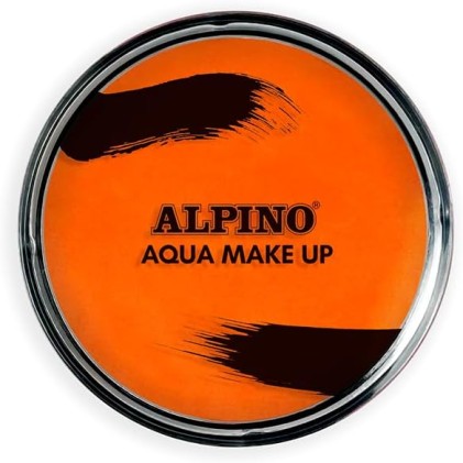 Alpino Aqua Make-up Watercolor Face Makeup Powder - Si lava via con acqua e sapone - Arancione