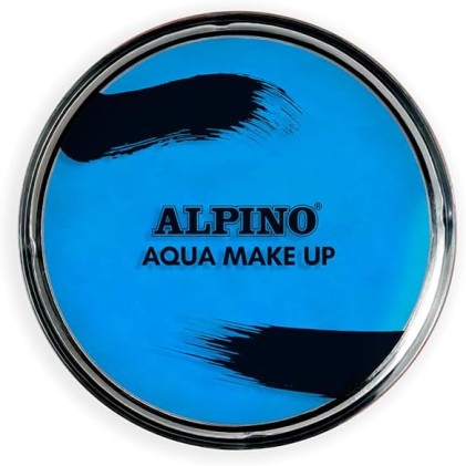 Alpino Aqua Make-up Watercolor Facial Makeup Powder - Si lava via con acqua e sapone - Blu