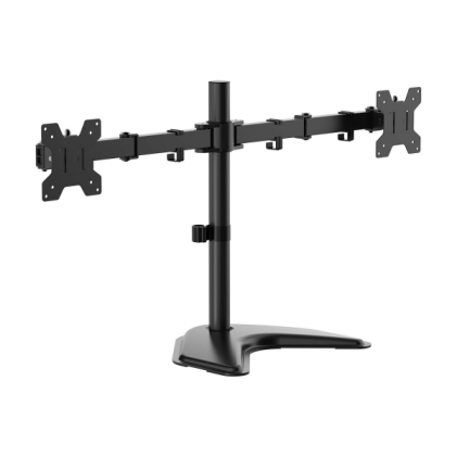Supporto per monitor/TV Aisens Eco girevole e inclinabile con base da 10 kg (3 perni - 2 bracci) da 17 a 32 pollici - Nero