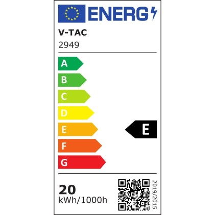 V-TAC Lampada LED da Muro Quadrata 17W 150LM/W con Sensore Colore Nero 4000K IP65