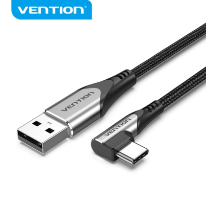 Vention CQABD Cable USB 2.0 Tipo-C 270є - Niquelado - Color Gris