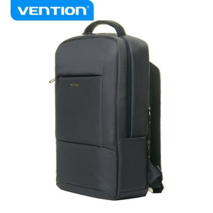Zaino per laptop Vention - 23L - Scomparto da 15,6" - Leggero 0,7 kg - Tessuto Oxford resistente - Cinghia per bagaglio - Grigio