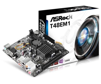 MB ASRock T48EM1 APU M-ITX D-Sub/HDMI  DDR3 retail