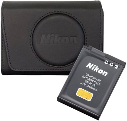 Batteria Nikon EN-EL12 + custodia VAESCP17