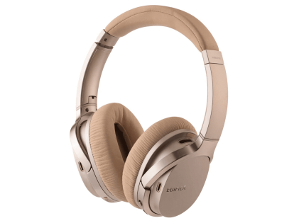 Cuffia Bt 5.0 Smart Touch Usb Gold Tecnologia Noise Canceling