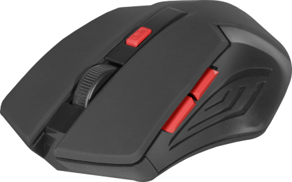 Mouse ottico senza fili Defender Accura MM-275 Rosso,6D, 800-1600 dpi
