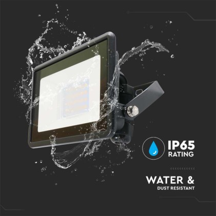 V-TAC Faro LED 20W Compatibile con Google Home e Amazon Alexa Tramite App V-Tac Smart RGB + 3000K + 6500K