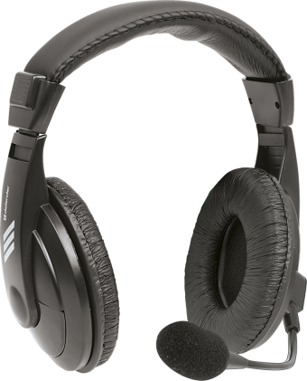 Cuffie per PC Defender Gryphon 750 nero, cavo 2 m