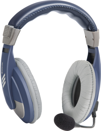 Cuffie per PC Defender Gryphon 750 blu, cavo 2 m
