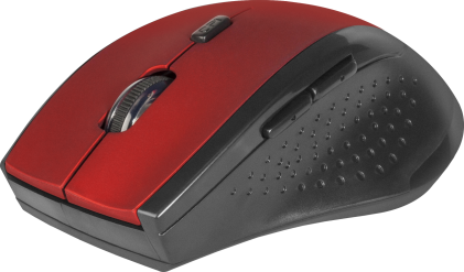 Mouse ottico senza fili Defender Accura MM-365 Rosso,6D, 800-1600 dpi