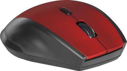 Mouse ottico senza fili Defender Accura MM-365 Rosso,6D, 800-1600 dpi