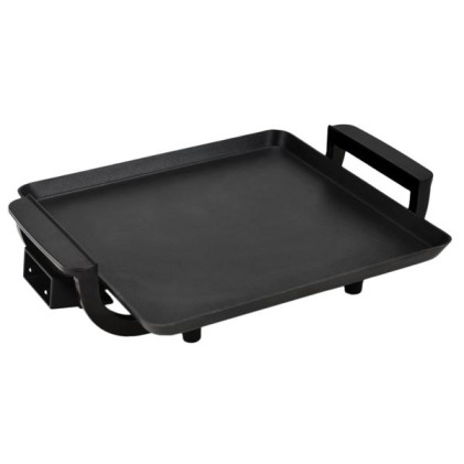 Grill Elettrico Muvip 1500W - Piastra Antiaderente - Maniglie Cold Touch - Termostato Estraibile