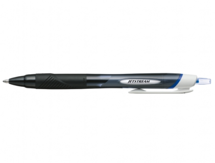 Penna a sfera Uni-ball JetStream Sport SXN-150E con inchiostro pigmentato - Penna a sfera da 1 mm - Retrattile - Asciugatura istantanea - Ideale per mancini - Blu