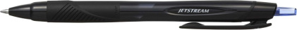 Penna a sfera retrattile Uni-ball JetStream Sport SXN-157E - Penna a sfera da 0,7 mm - Tratto da circa 0,35 mm - Asciugatura istantanea - Ideale per mancini - Blu