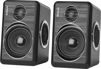 Sistema di altoparlanti Stereo 2.0 Defender Q7 nero, 6W, alimentazione USB