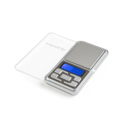 Orbegozo PC 3010 Bilancia elettronica compatta di precisione - Precisione 0,01 g - Display LCD blu - Pratica e funzionale