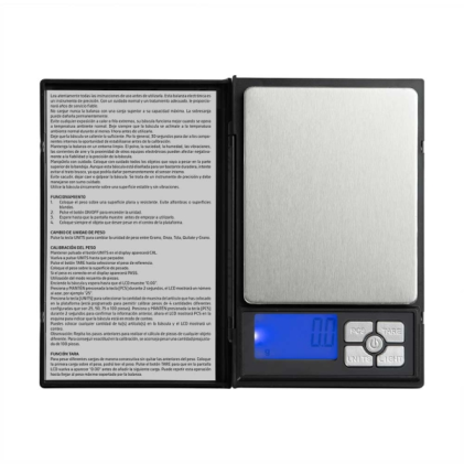 Bilancia elettronica di precisione Orbegozo PC 3060 - Precisione 0,01 g - Conversione grammi/once - Display LCD retroilluminato - Funzione tara - Spegnimento automatico
