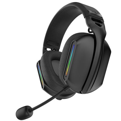 Cuffie da gioco Bluetooth Coolsound G11 - Illuminazione RGB - Nero