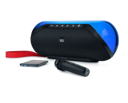 Altoparlante wireless Bluetooth Bigben - Potenza musicale 50 W - Effetti luce - Nero