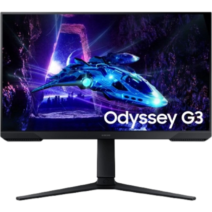 Monitor da gioco Samsung Odyssey G3 24" FullHD 1080P 100Hz FreeSync - Tempo di risposta 1ms - Altezza regolabile e inclinabile - Angolo di visione 178&deg; - 16:9 - HDMI, DisplayPort - VESA 100x100mm