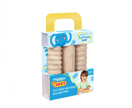 Jovi Il mio primo kit di modellazione Play-Doh con 3 rulli di legno