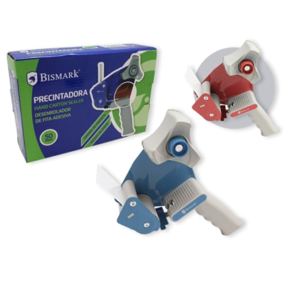 Sigillatrice Bismark New Line TD1201 - Lama in acciaio temprato - Impugnatura ergonomica - Colori casuali rosso e blu