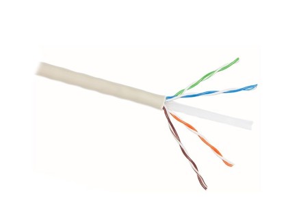 Bobina Rete Ftp Cat5E 305Mt Cca Sl Cert.Cpr Awg24 Cavo Solido Adj