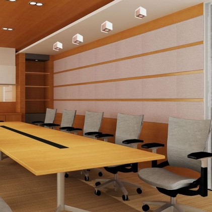 V-TAC Portafaretto LED Montaggio a Plafone Quadrato GU10 Corpo in Gesso Base Rosa Dorato