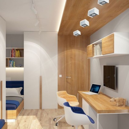 V-TAC Portafaretto LED Montaggio a Plafone Quadrato GU10 Corpo in Gesso Base Cromata