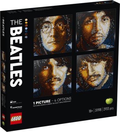 Lego Zebra - The Beatles
