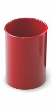 Bicchiere rotondo Faibo 7,8x10 cm - Realizzato in polistirolo - 100% riciclabile - Rosso