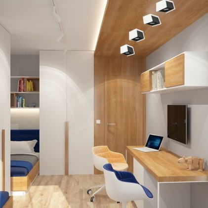 V-TAC Portafaretto LED Montaggio a Plafone Quadrato GU10 e GU5.3 (MR16) Corpo in Gesso Bianco Base Nera