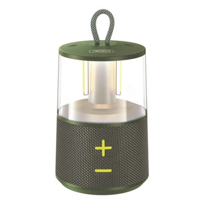 Altoparlante Bluetooth XO F59 da 5 W con lampada da campeggio - Verde