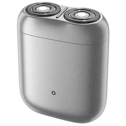 Rasoio elettrico Xiaomi S200 - Batteria - USB-C - Comandi intelligenti - Lame curve lisce - Dimensioni compatte - Testina magnetica - Argento