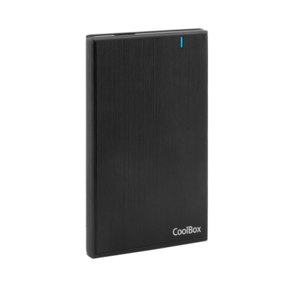 Coolbox SlimChase A-2540 2.5" Box esterno SATA - USB3.0 - Nero