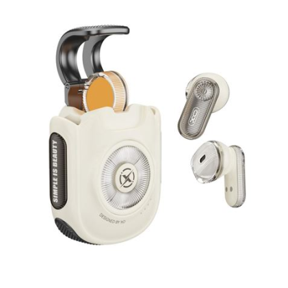 Cuffie XO G39 - Bluetooth 5.3 - TWS - Cancellazione del rumore - Telecomando per video e foto - Bianco