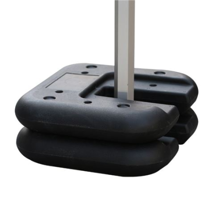 Peso Sungarden per tenda pieghevole - 8 kg - Nero