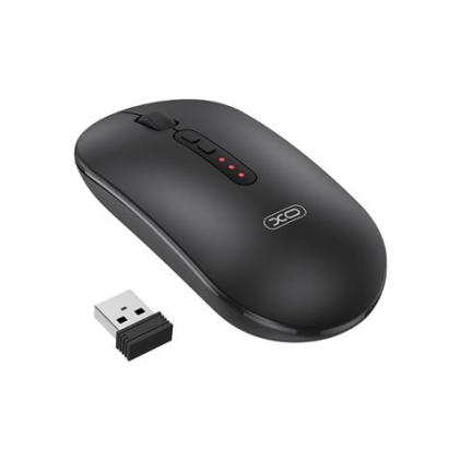 Mouse wireless XO M13 - Bluetooth e RF 2,4 GHz - 1600 DPI - Colore nero