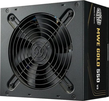 Alimentatore Cooler Master 80 Plus Gold 550W ATX 3.1 - PFC attivo - Ventola da 120 mm