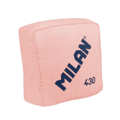 Cuscino della collezione Milan 430 con la forma e il colore della gomma Milan 430 - Dimensioni: 35x35x16 cm - Rosa