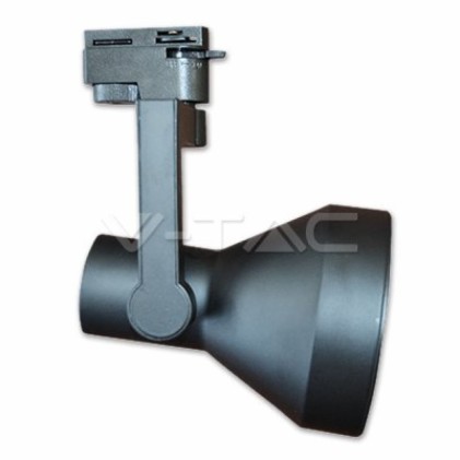 V-TAC Portalampada LED per Binario Monofase PAR30 Colore Nero