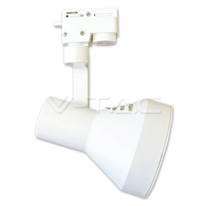 V-TAC Portalampada LED per Binario Monofase PAR30 Colore Bianco