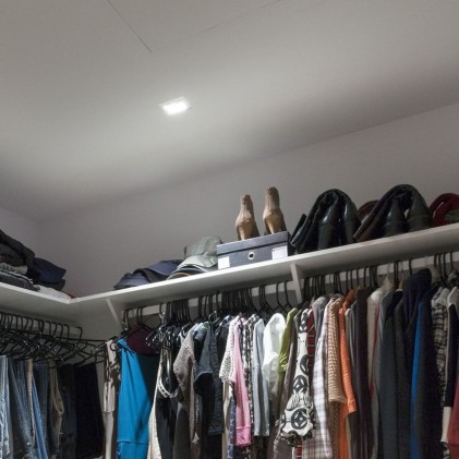 V-TAC Portafaretto LED da Incasso Quadrato GU10 e GU5.3 (MR16) Colore Bianco Orientabile