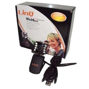 Webcam pc camera USB 6 LED 2 Mpixel LINQ LI-C2005