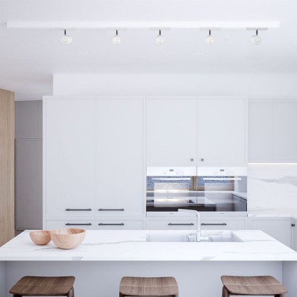 V-TAC Portafaretto LED da Incasso GU10 Colore Bianco Orientabile