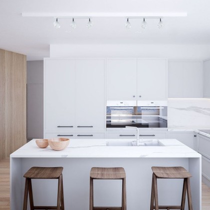 V-TAC Portafaretto LED Triplo da Incasso 3*GU10 e GU5.3 (MR16) Colore Bianco Orientabile