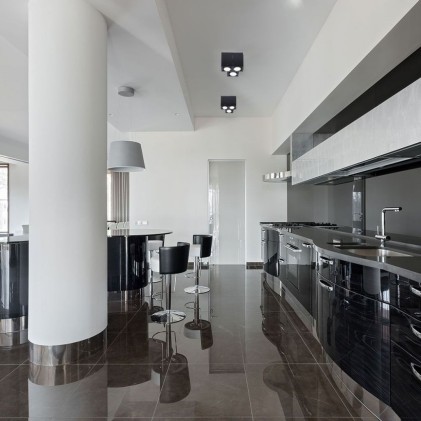 V-TAC Portafaretto LED Montaggio a Plafone Quadrato GU10 e GU5.3 (MR16) Colore Nero Orientabile